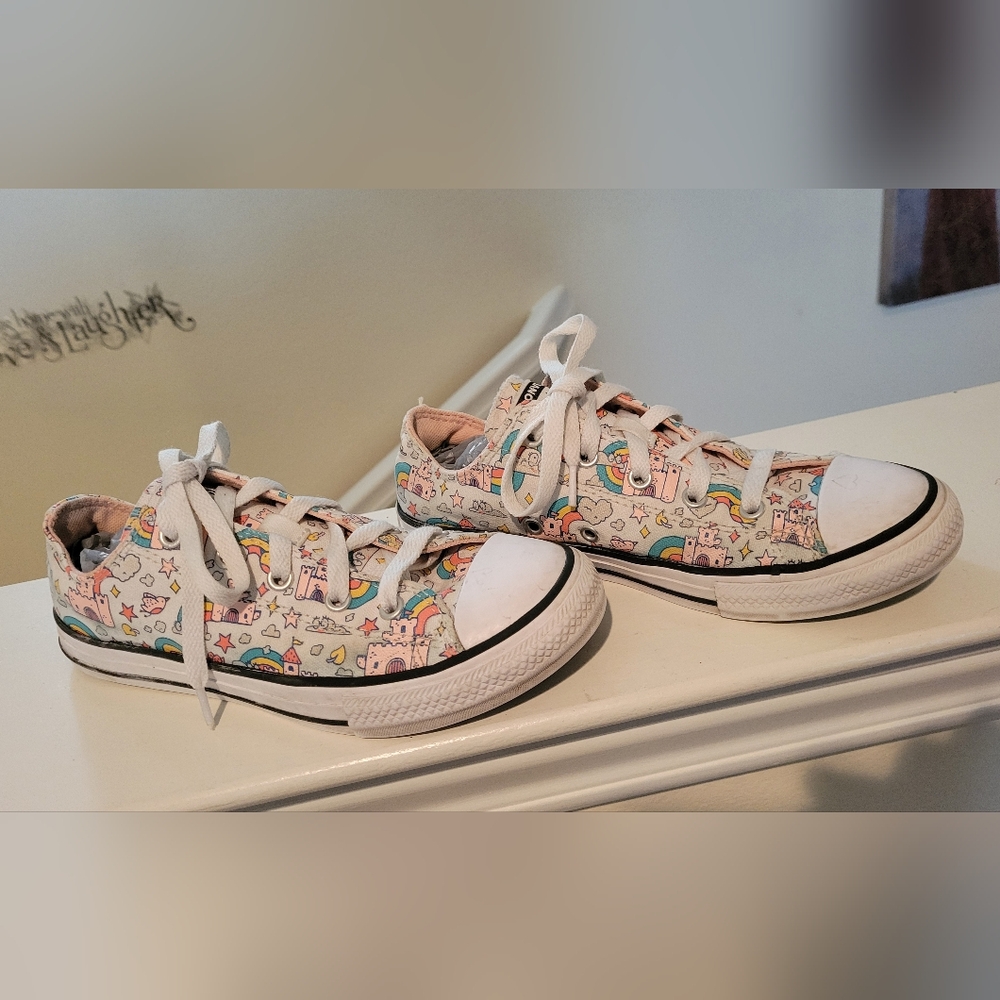 EUC-CONVERSE ALL-STAR LACE-UP SNEAKERS 👟
